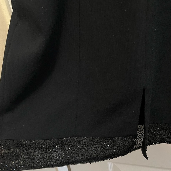 Simon Chang Black Sparkle Dress - Picture 3 of 5